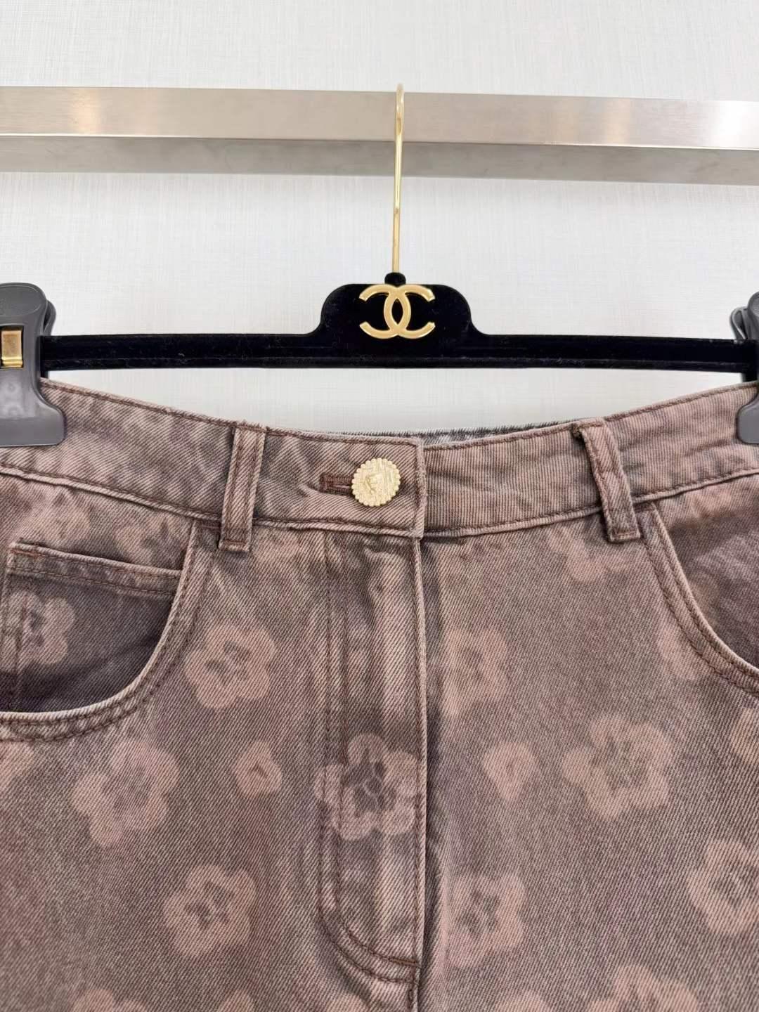 Women's Relaxed-Fit Trousers with Floral Embroidery and Casual Elegance - SenopekooCLO