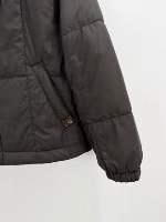 Unisex Modern Quilted Puffer Jacket with Stand Collar and Secure Pockets - SenopekooCLO