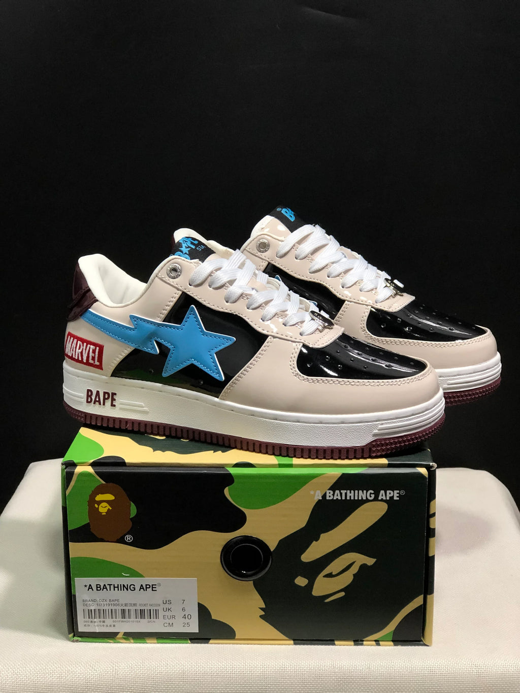 A Bathing Ape BAPE STA Low Sneakers - SenopekooCLO