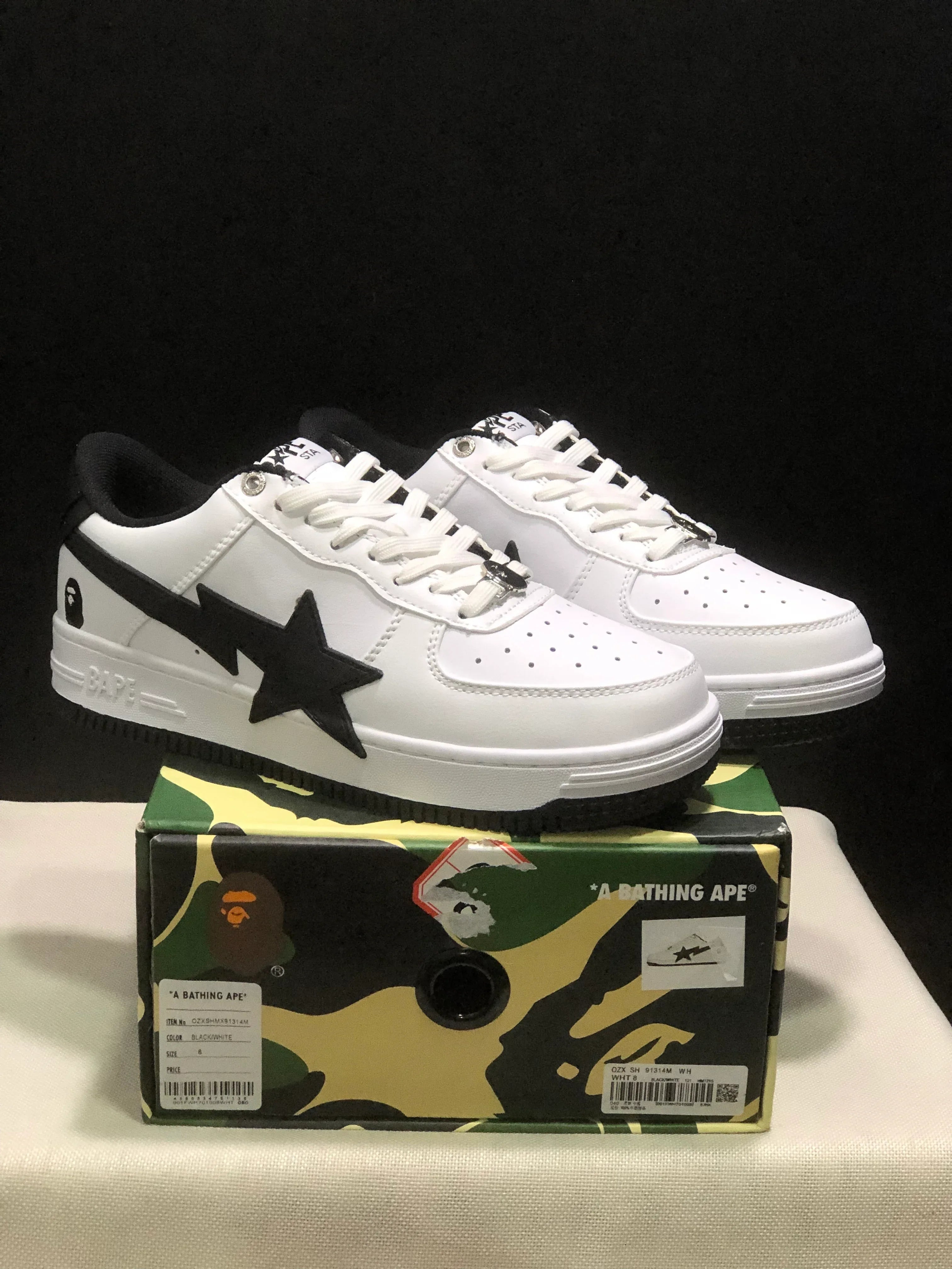 A Bathing Ape BAPE STA Low Sneakers - SenopekooCLO