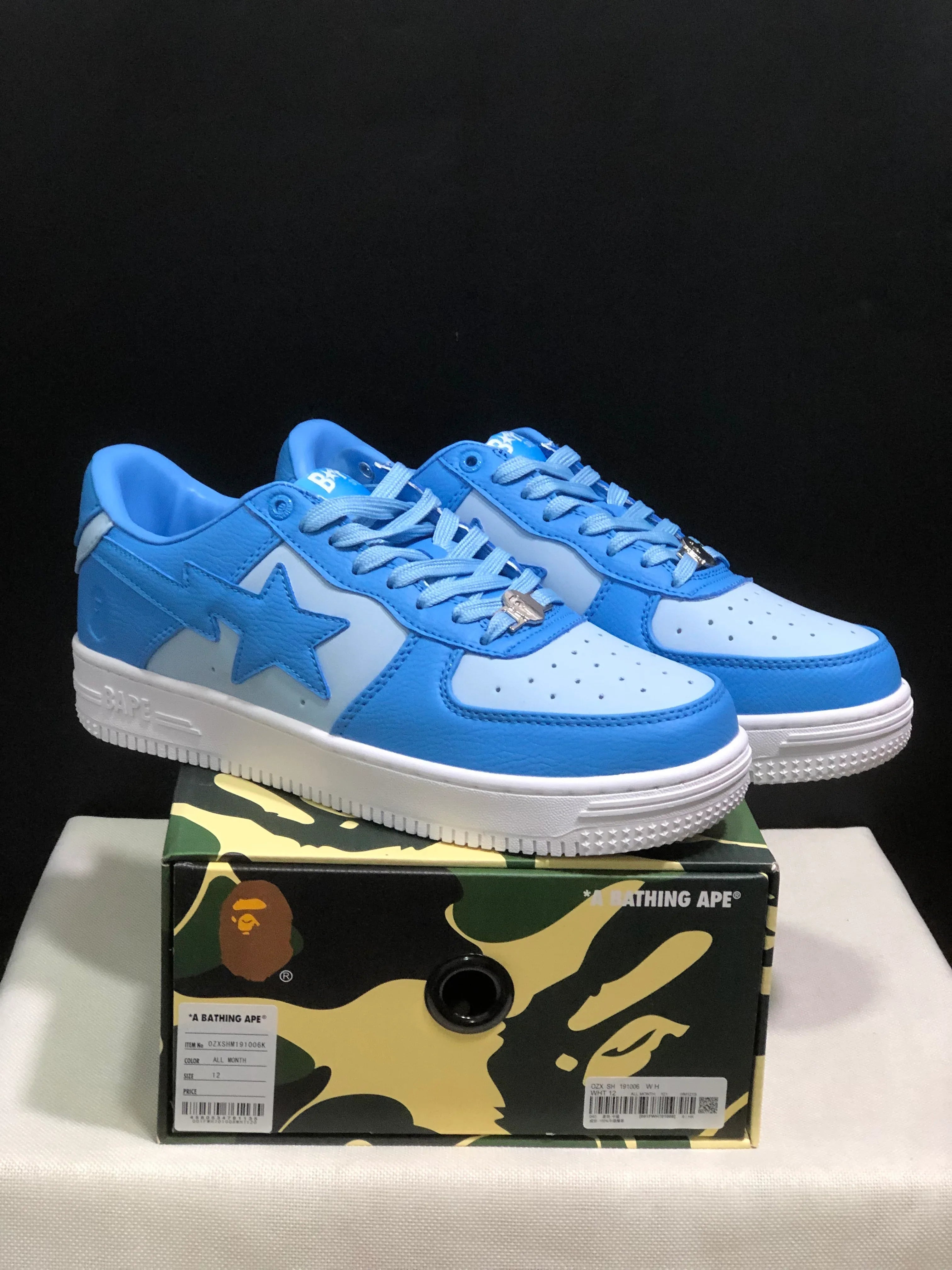 A Bathing Ape BAPE STA Low Sneakers - SenopekooCLO