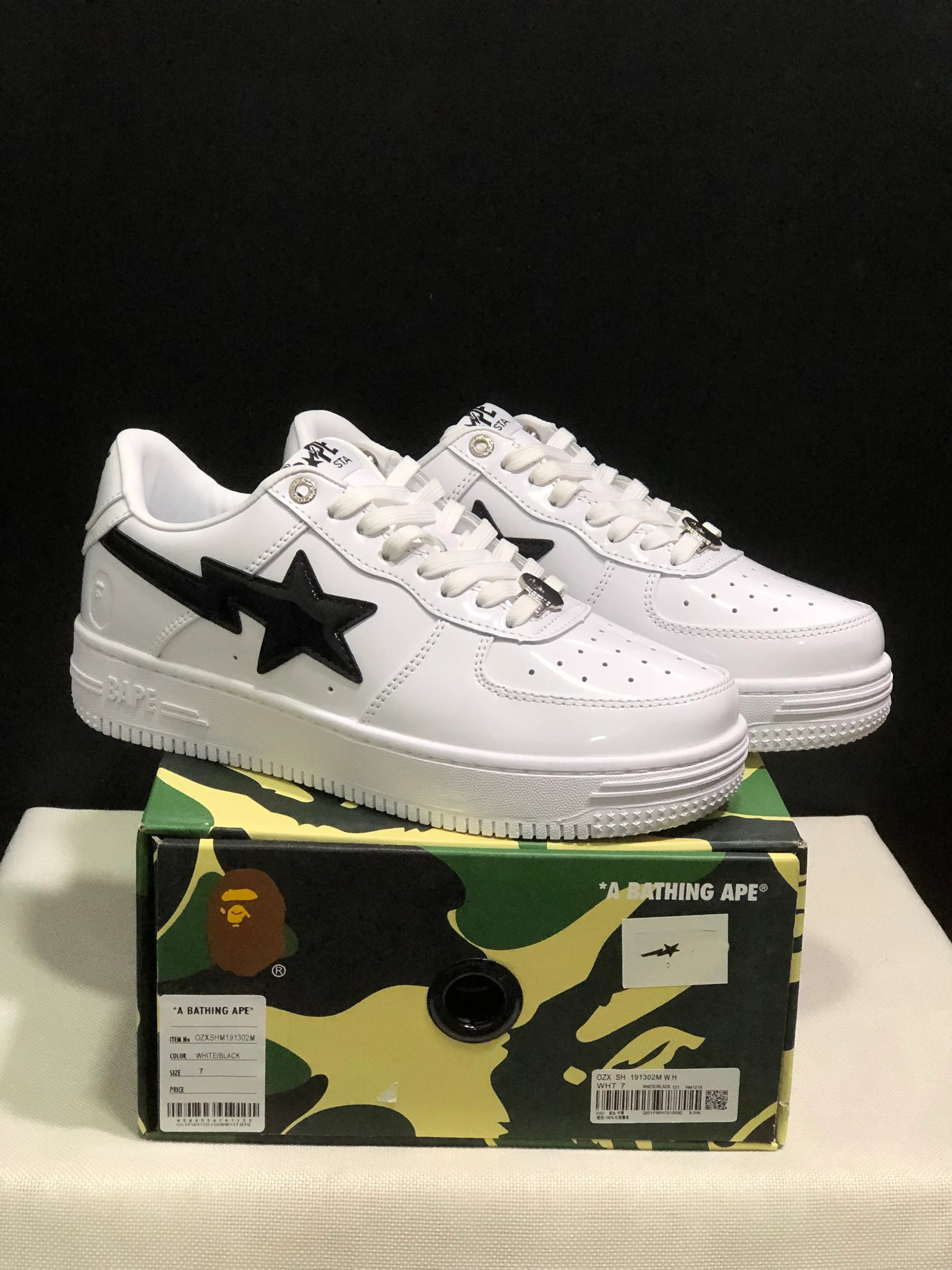 A Bathing Ape BAPE STA Low Sneakers - SenopekooCLO