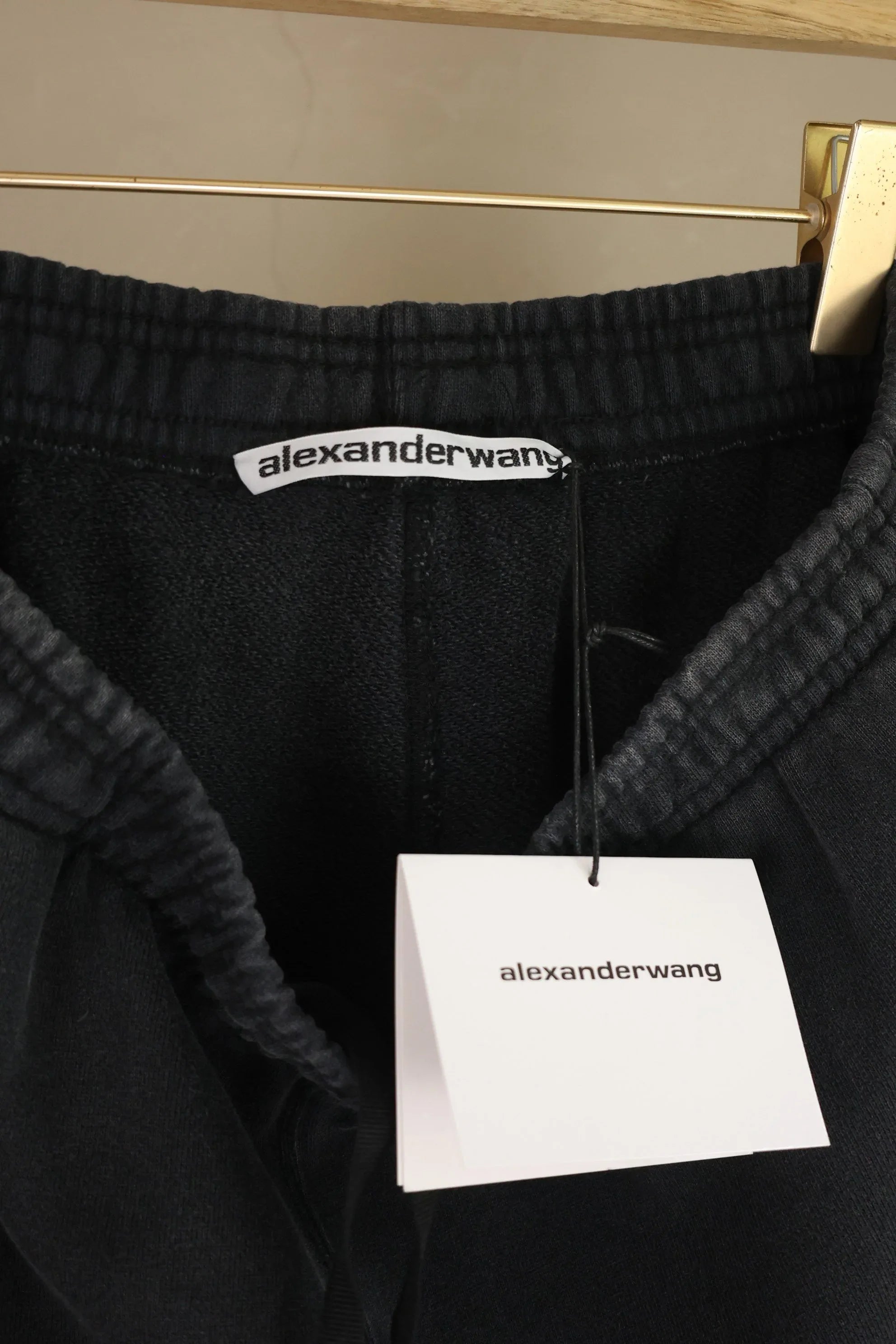 Alexander Wang Men's Acid Wash Heavyweight Sweat Shorts