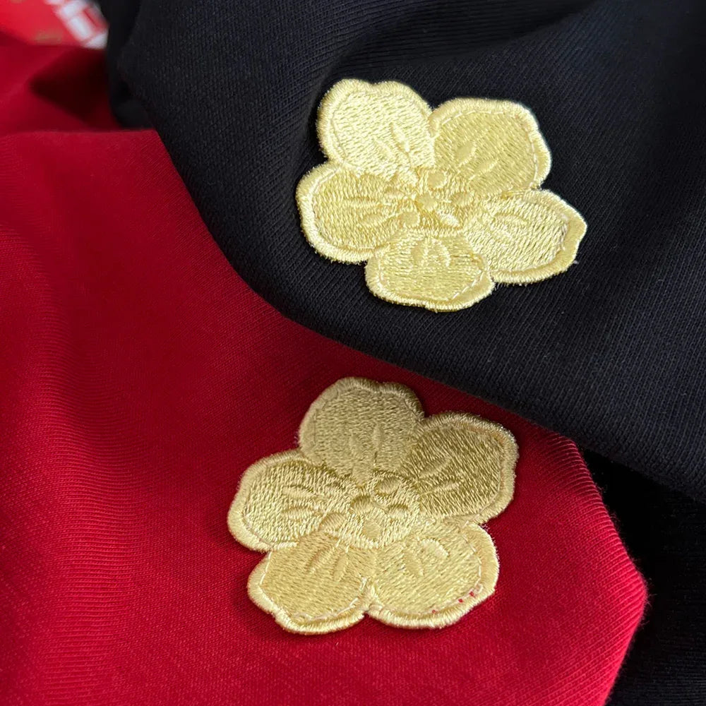 KENZO Men's Boke Flower Graphic Embroidered Cotton Tee