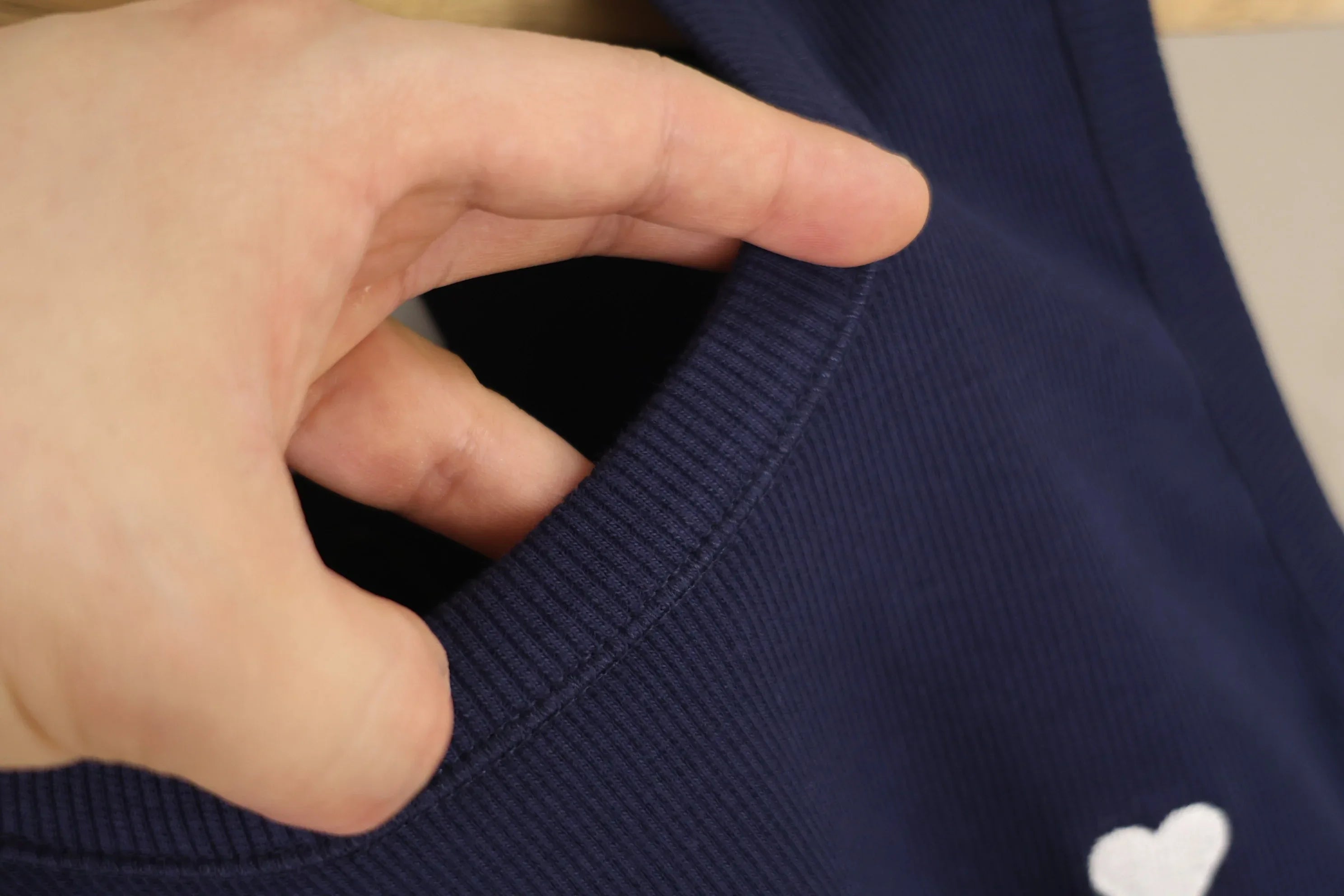 AMI Paris Women's Ami de Coeur Ribbed Cotton Tank Top