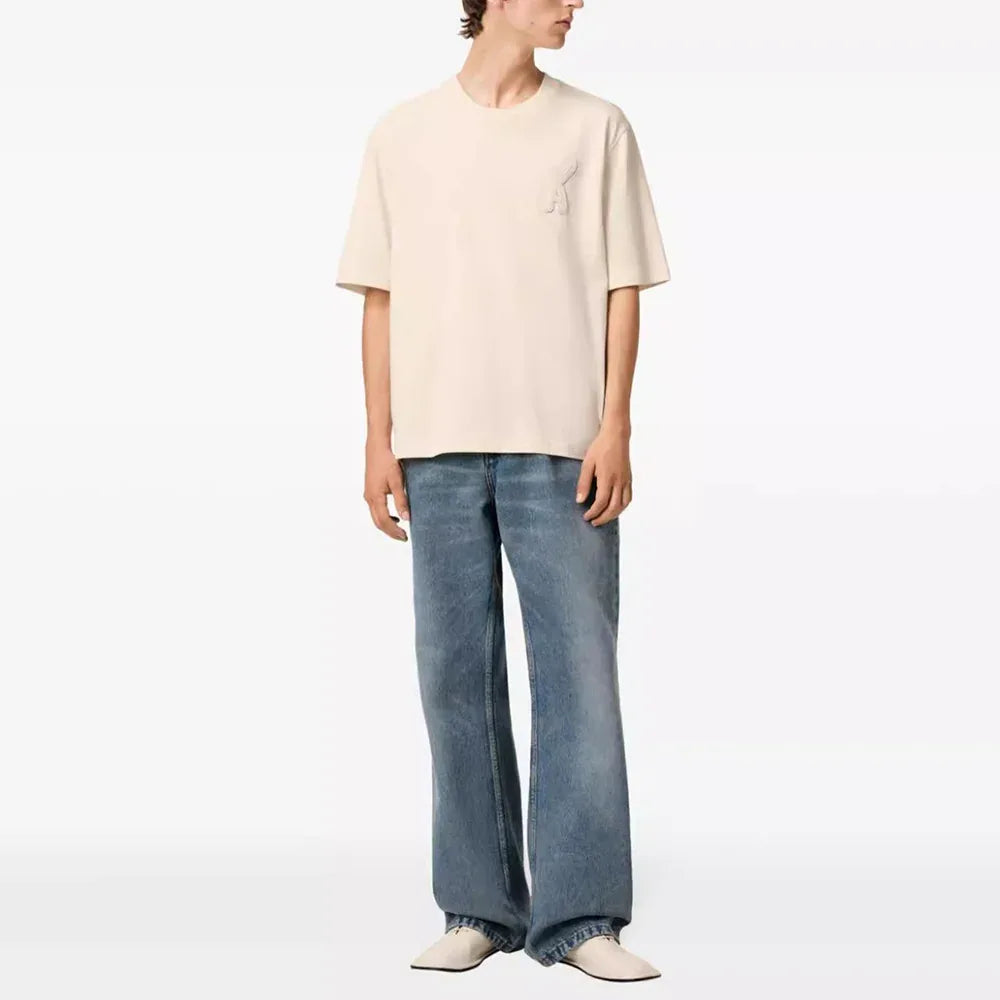 AMI Paris Men's Ami de Coeur Oversized Graphic Tee