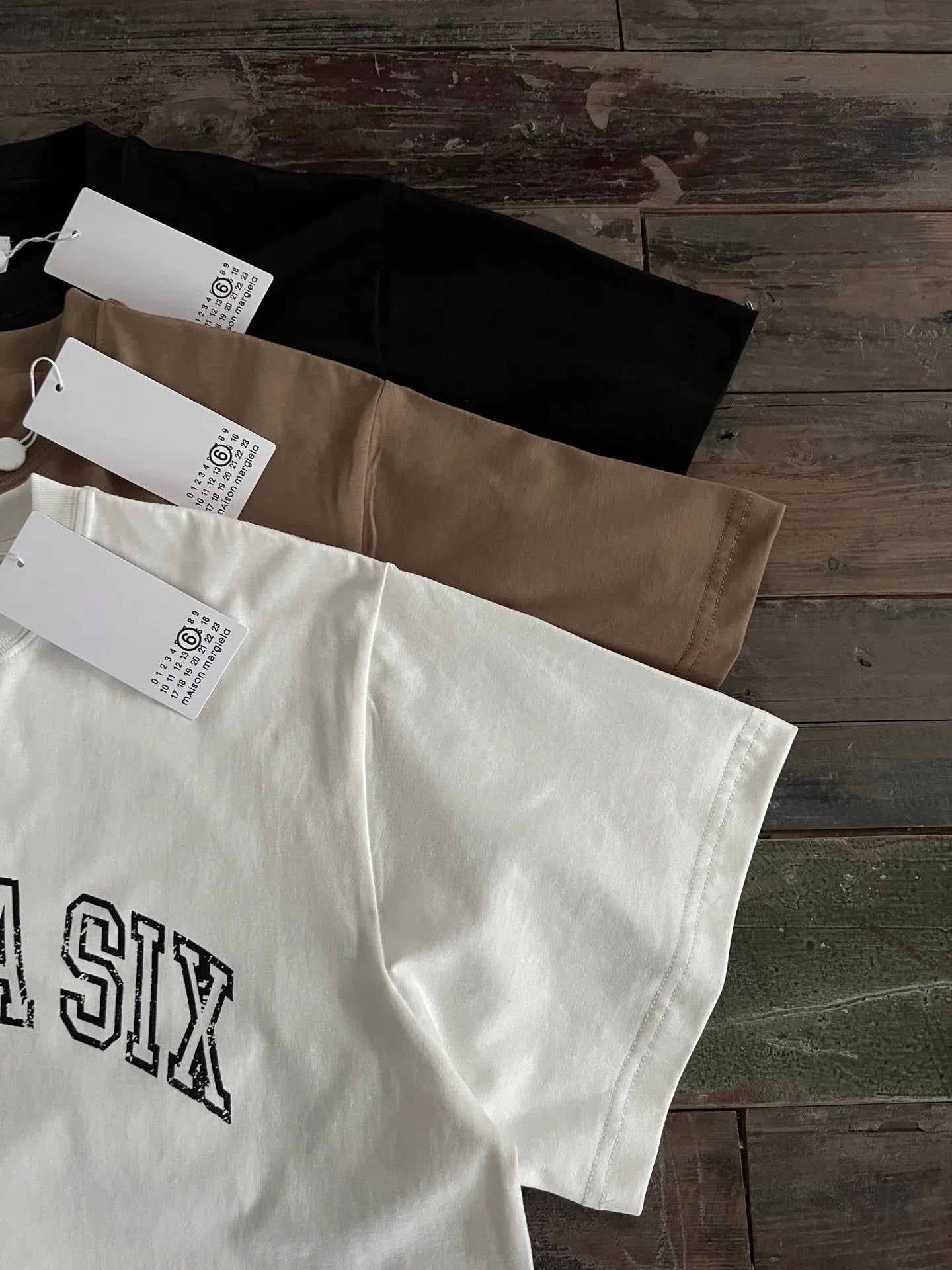 MM6 Maison Margiela Men's Collegiate Logo Cotton Tee