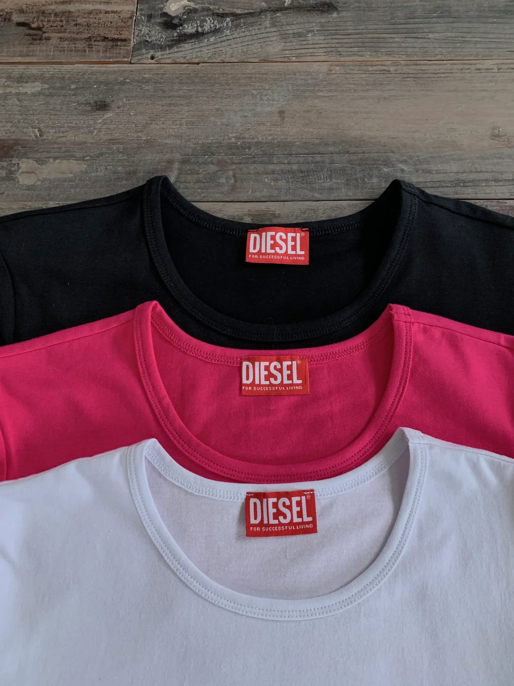 DIESEL Women's Oval D Cut-Out Slim Fit Graphic T-Shirt