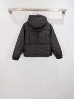 Unisex Modern Quilted Puffer Jacket with Stand Collar and Secure Pockets - SenopekooCLO