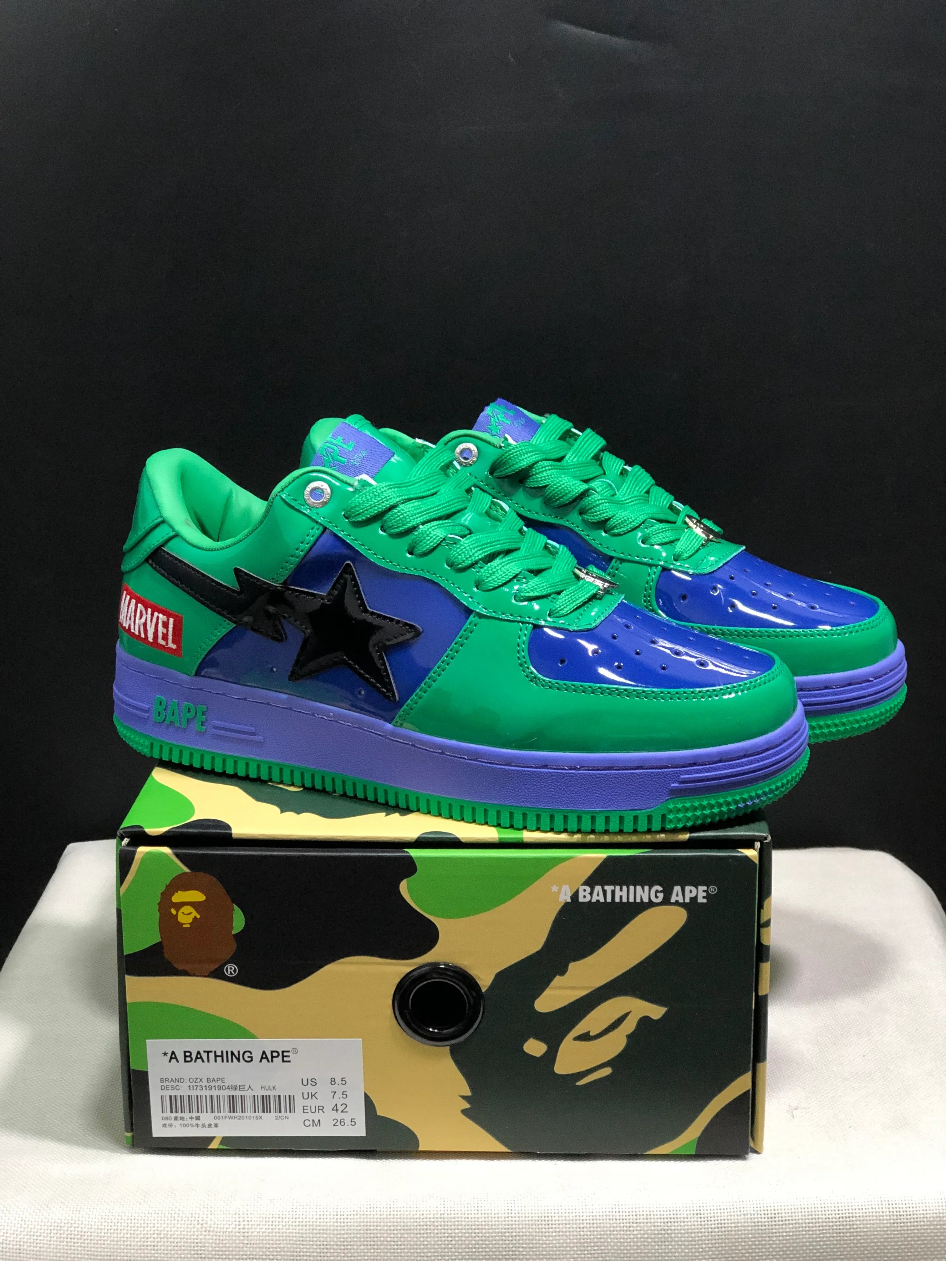 A Bathing Ape BAPE STA Low Sneakers - SenopekooCLO