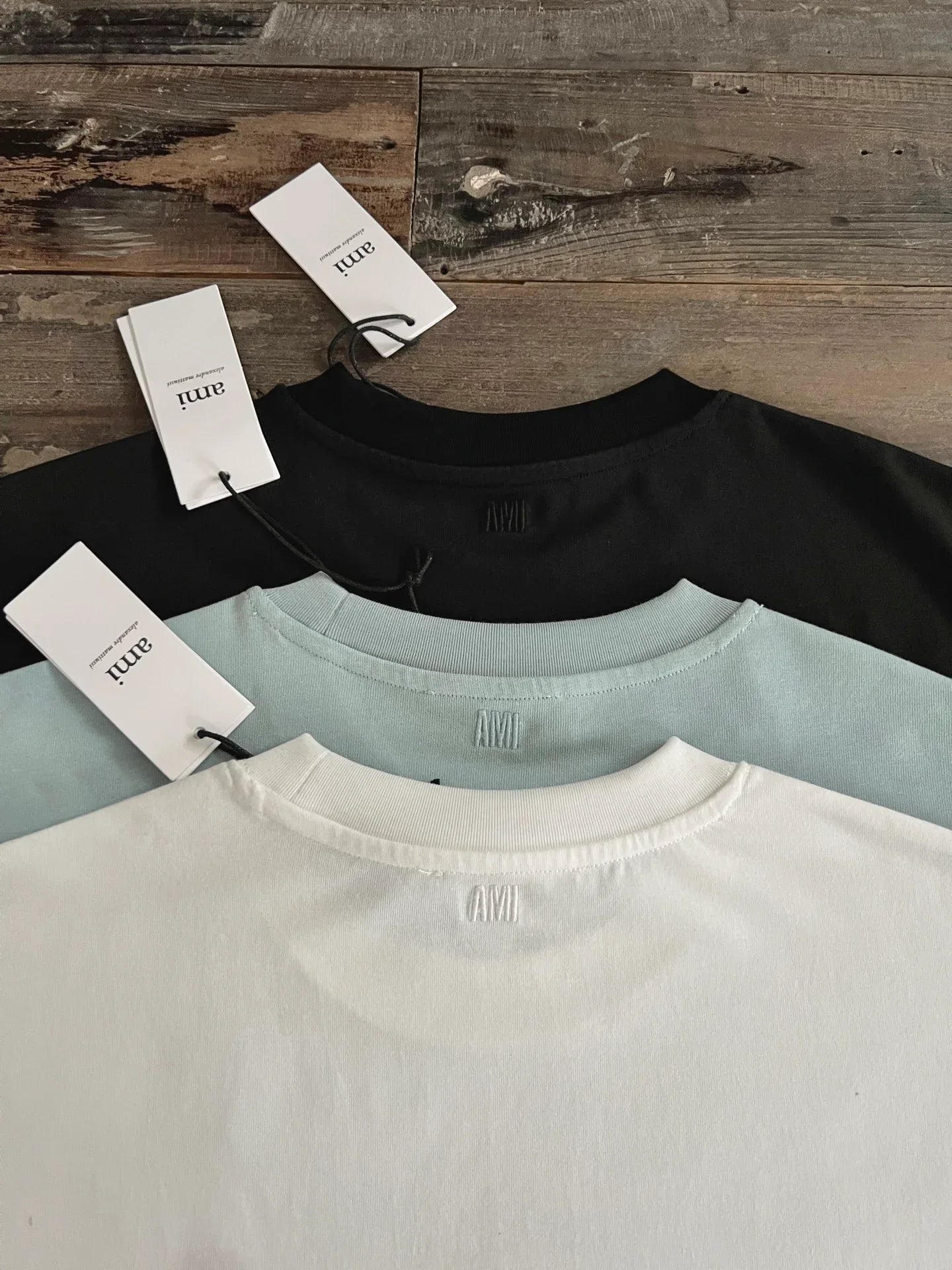 AMI Paris Women's Ami de Coeur Long Sleeve Cotton Tee