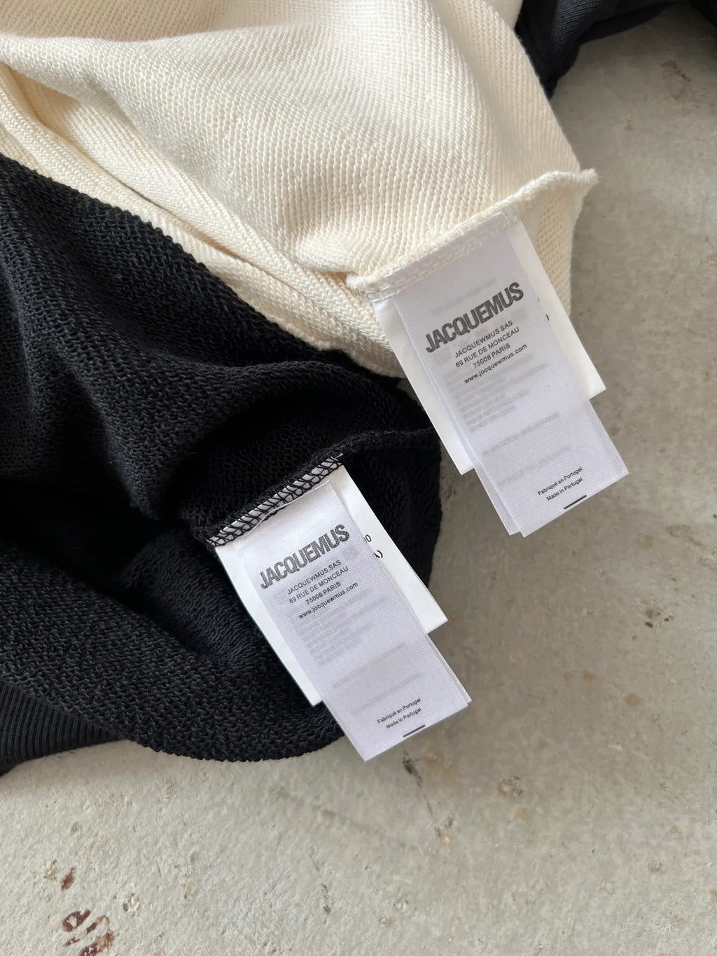 JACQUEMUS Men's Le Sweatshirt Logo Patch Cotton Pullover
