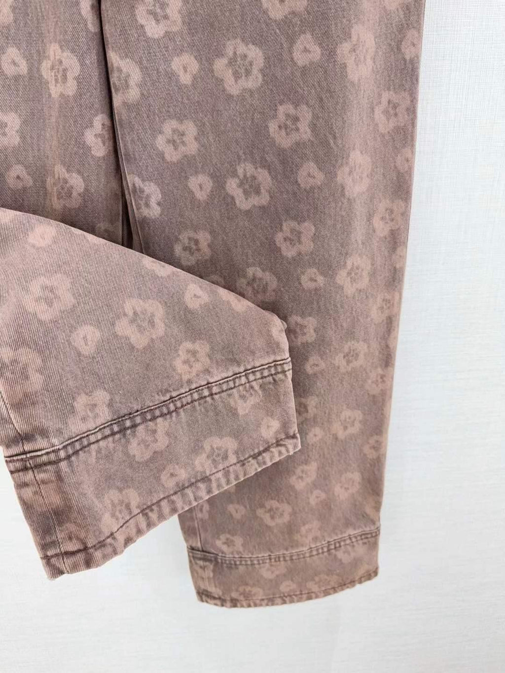 Women's Relaxed-Fit Trousers with Floral Embroidery and Casual Elegance - SenopekooCLO