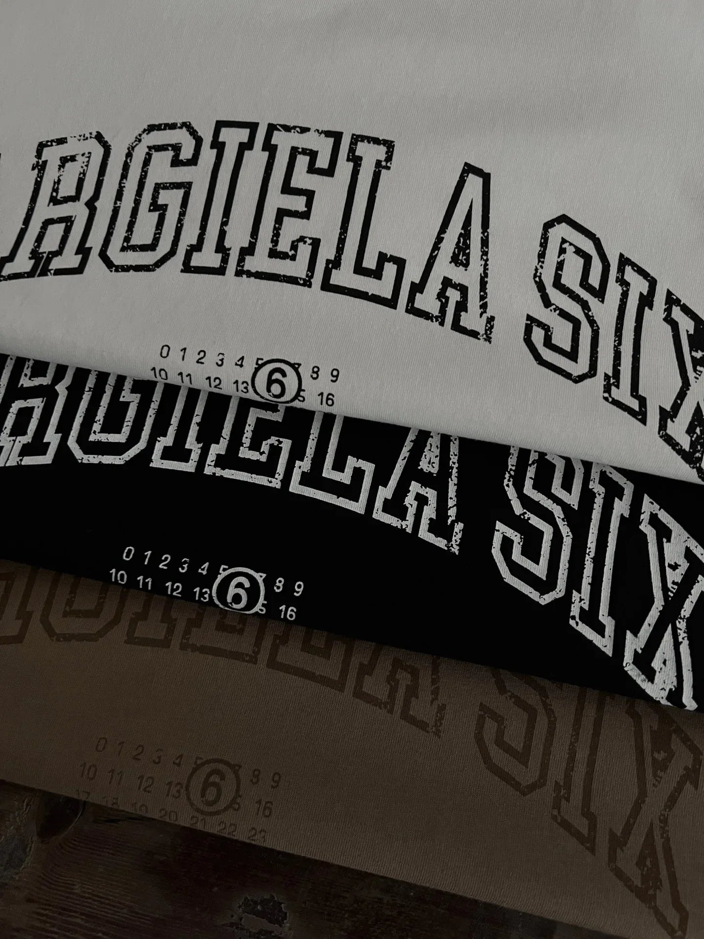 MM6 Maison Margiela Men's Collegiate Logo Cotton Tee