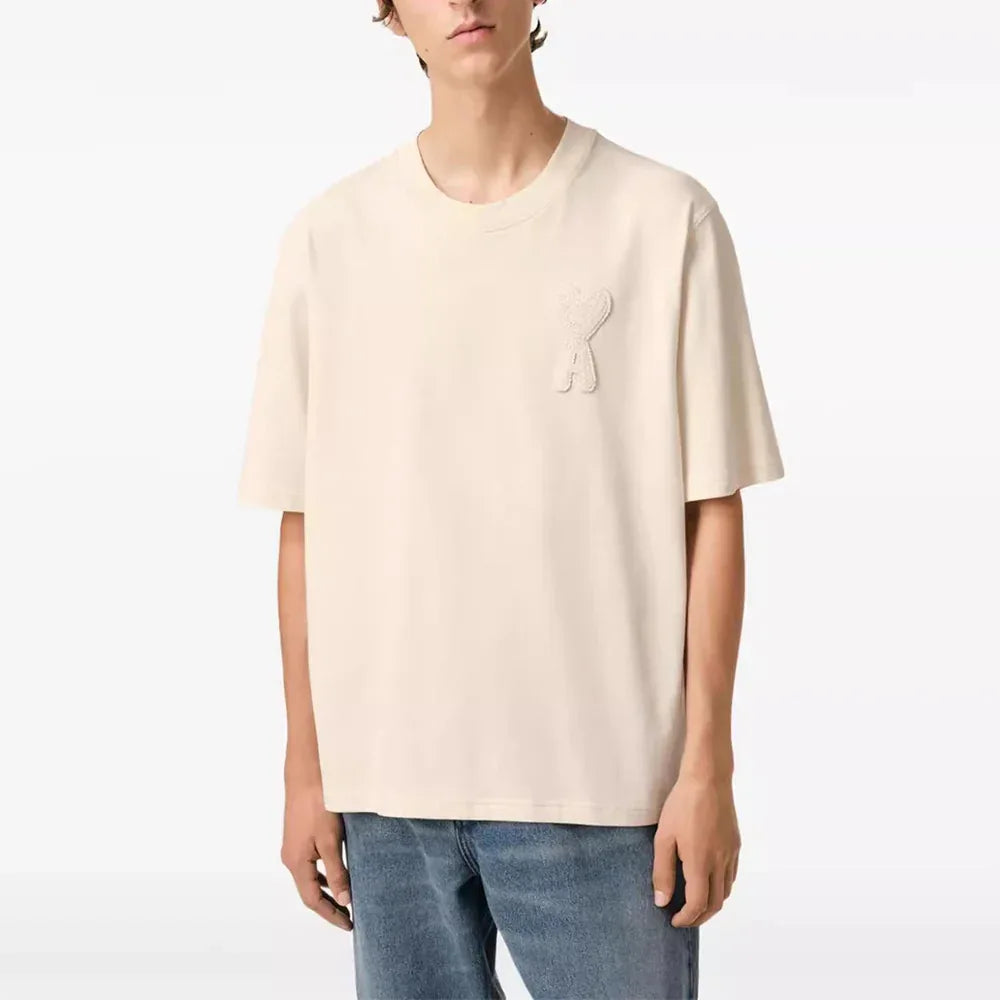 AMI Paris Men's Ami de Coeur Oversized Graphic Tee