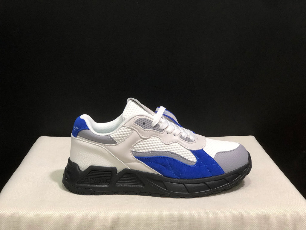 OFF WHITE Kick Off Leather Sneakers - SenopekooCLO