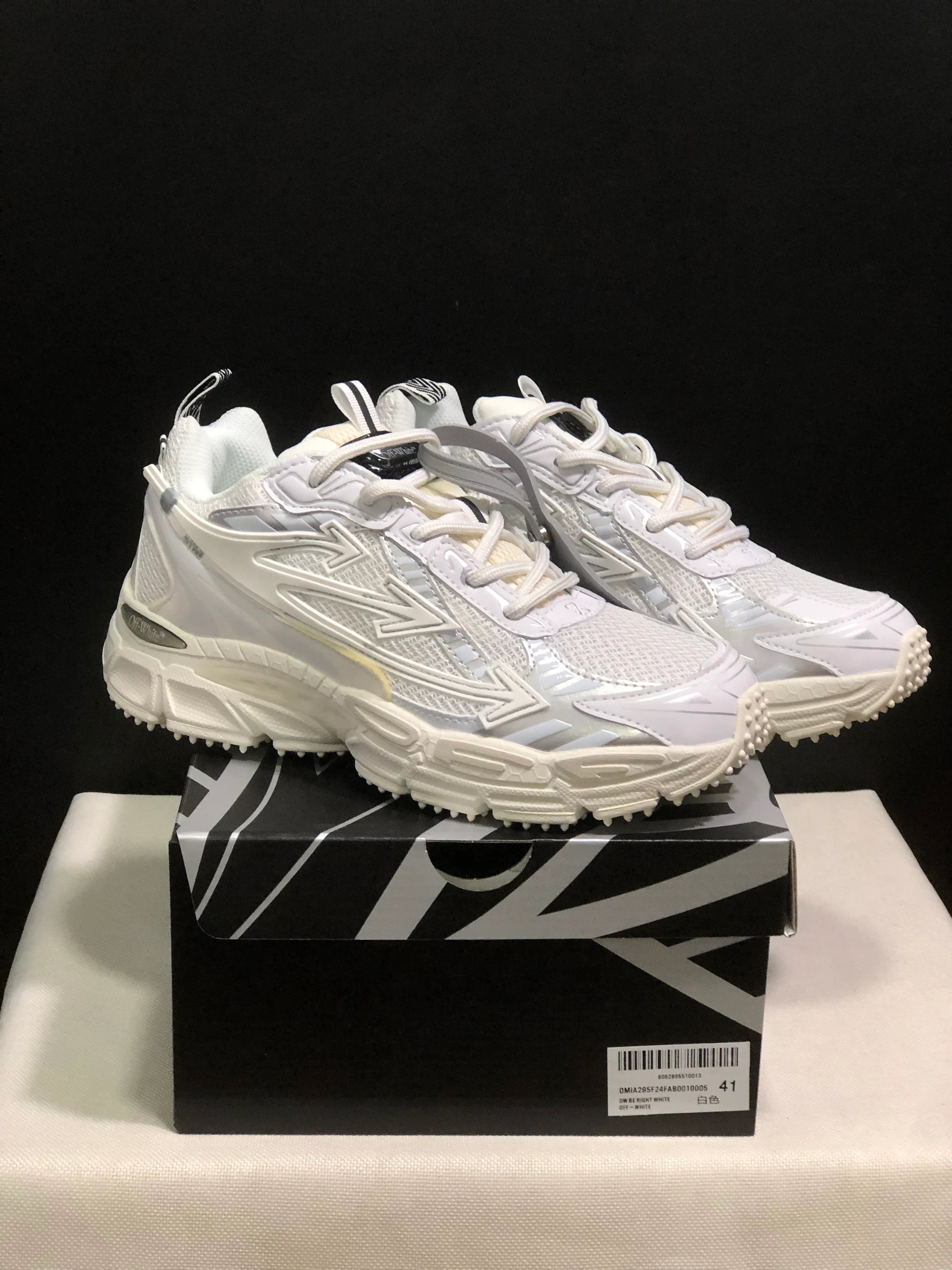 OFF WHITE Be Right Back Sneakers - SenopekooCLO