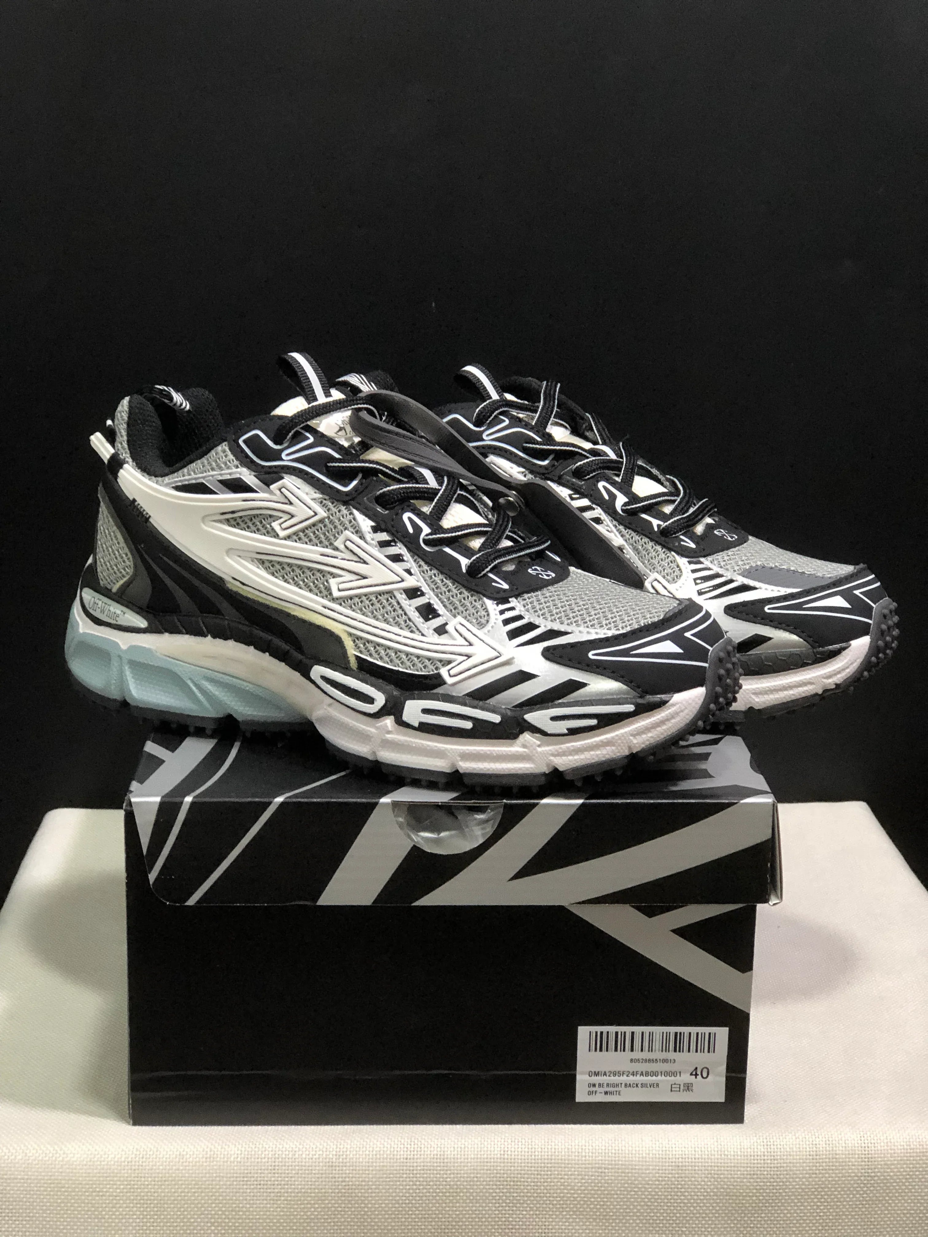 OFF WHITE Be Right Back Sneakers - SenopekooCLO