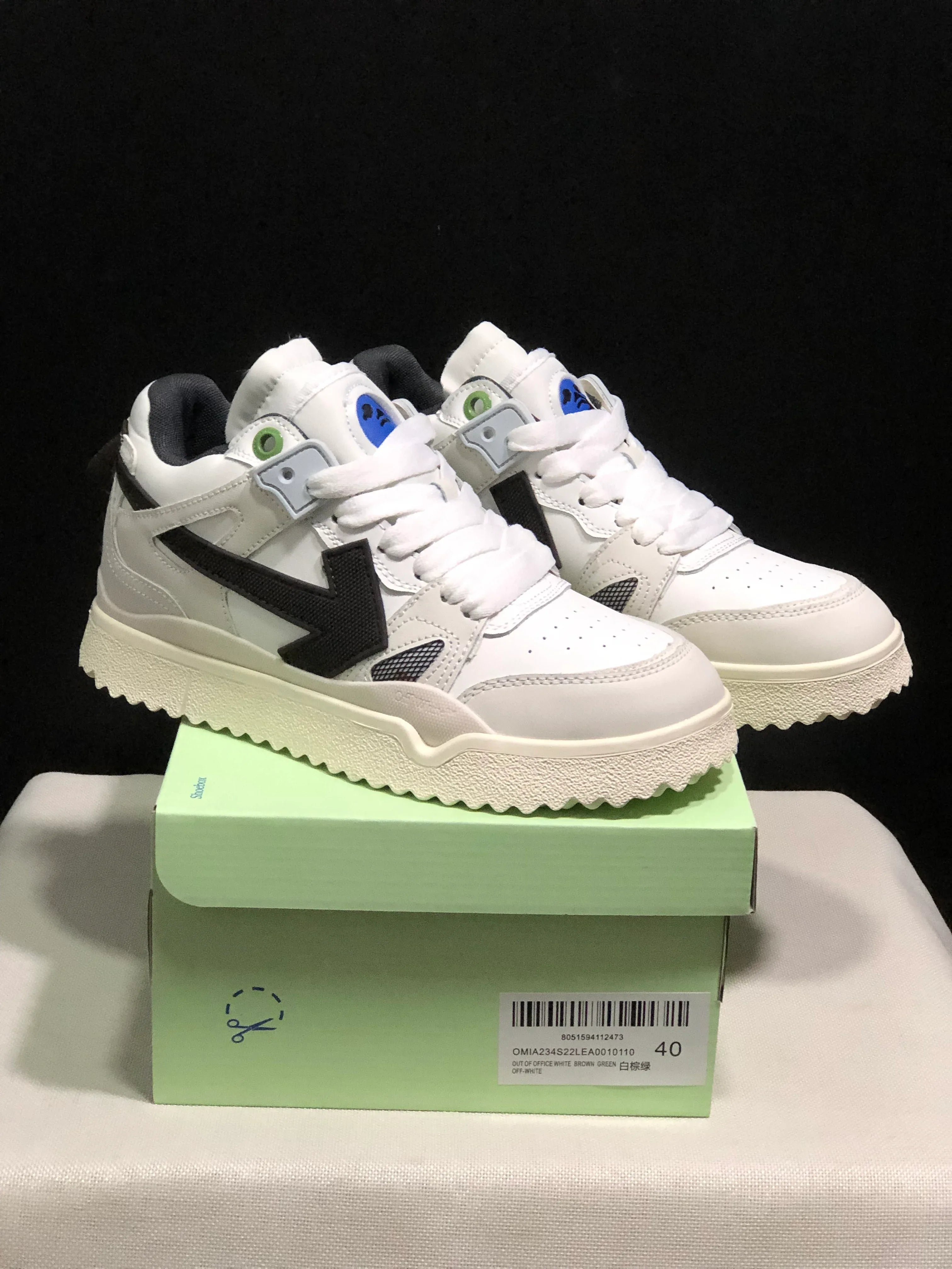 OFF WHITE New Mid Sponge Sneakers - SenopekooCLO