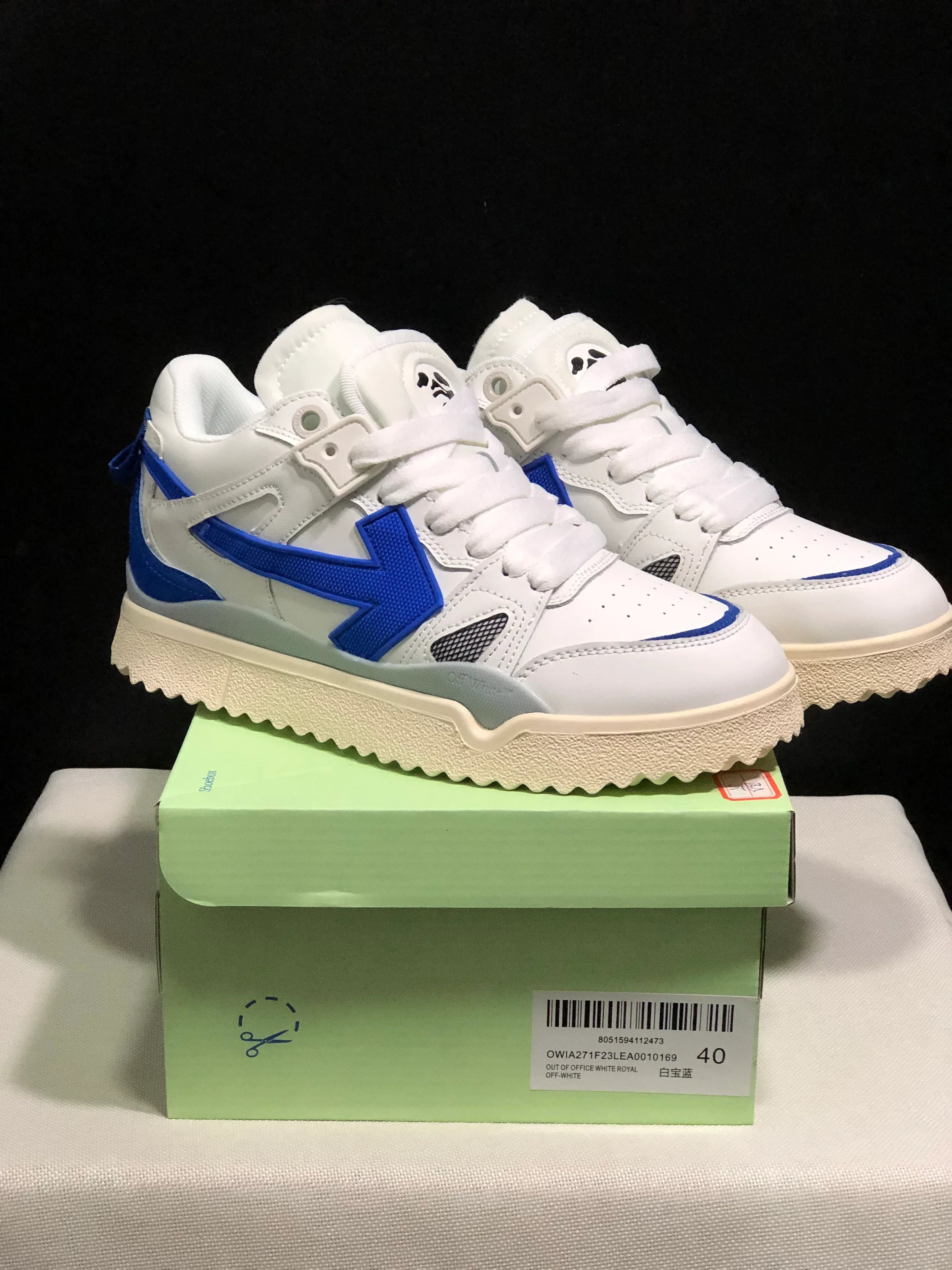 OFF WHITE New Mid Sponge Sneakers - SenopekooCLO