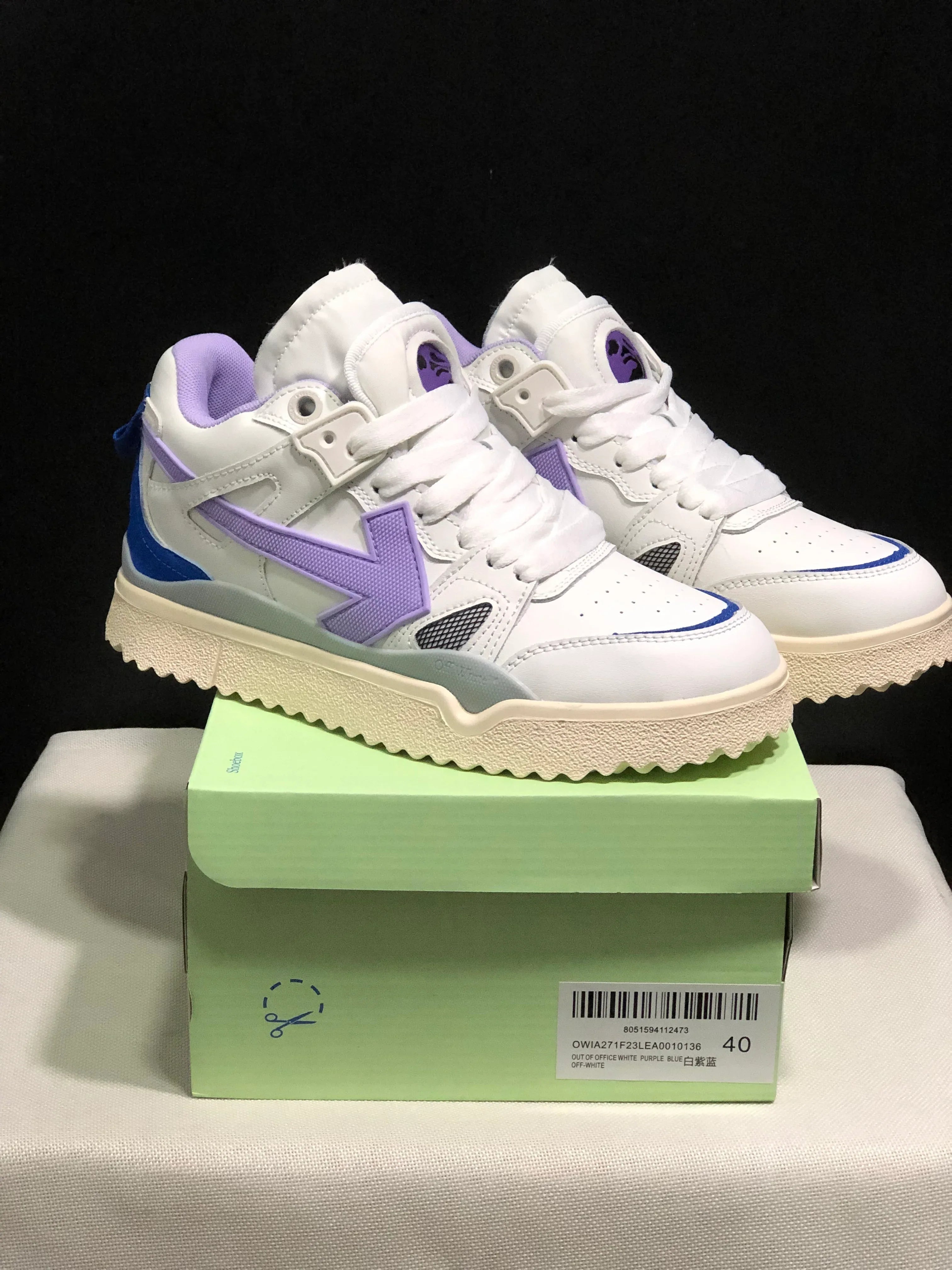 OFF WHITE New Mid Sponge Sneakers - SenopekooCLO