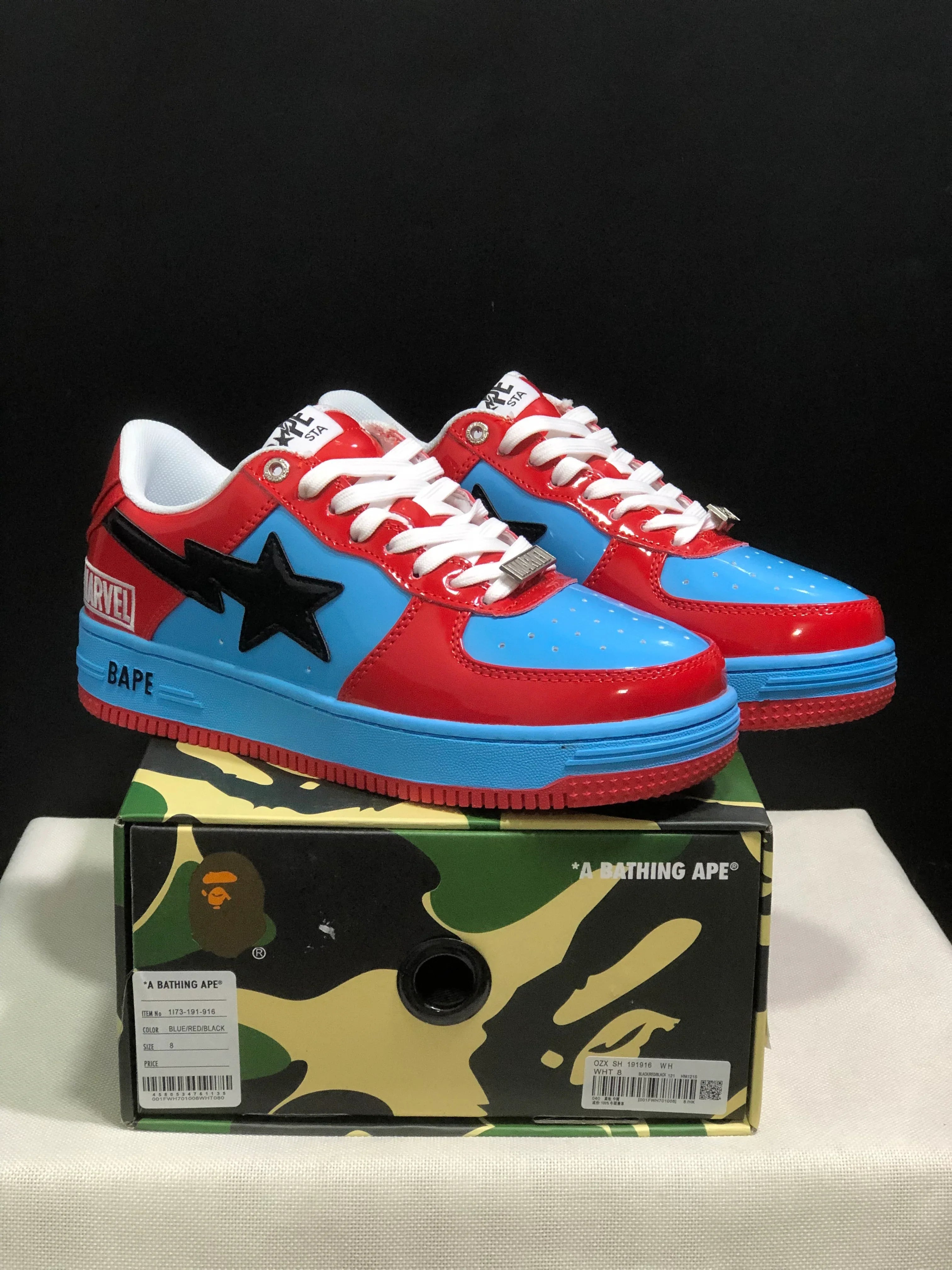 A Bathing Ape BAPE STA Low Sneakers - SenopekooCLO