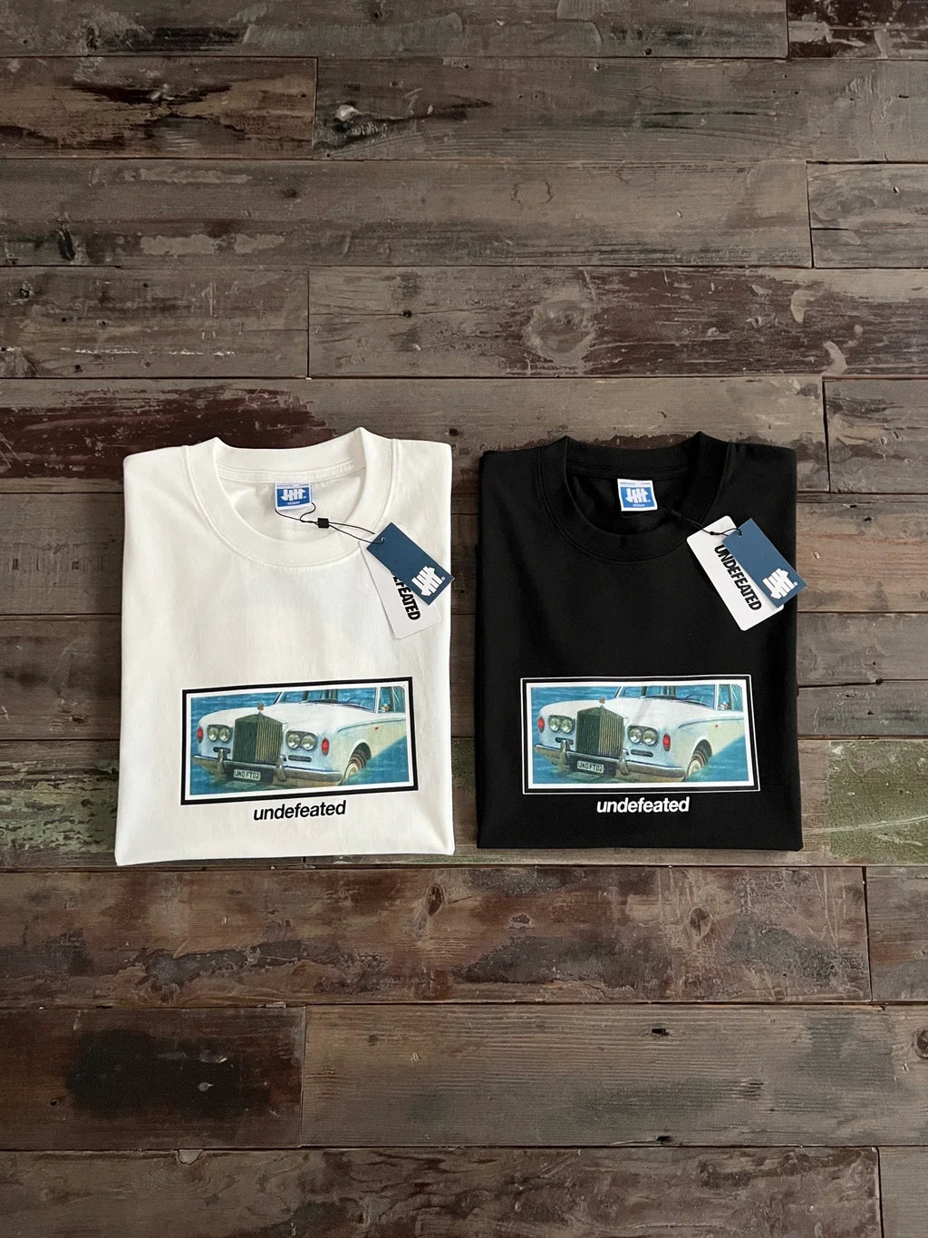 UNDEFEATED Cinematic Car Graphic Cotton Tee