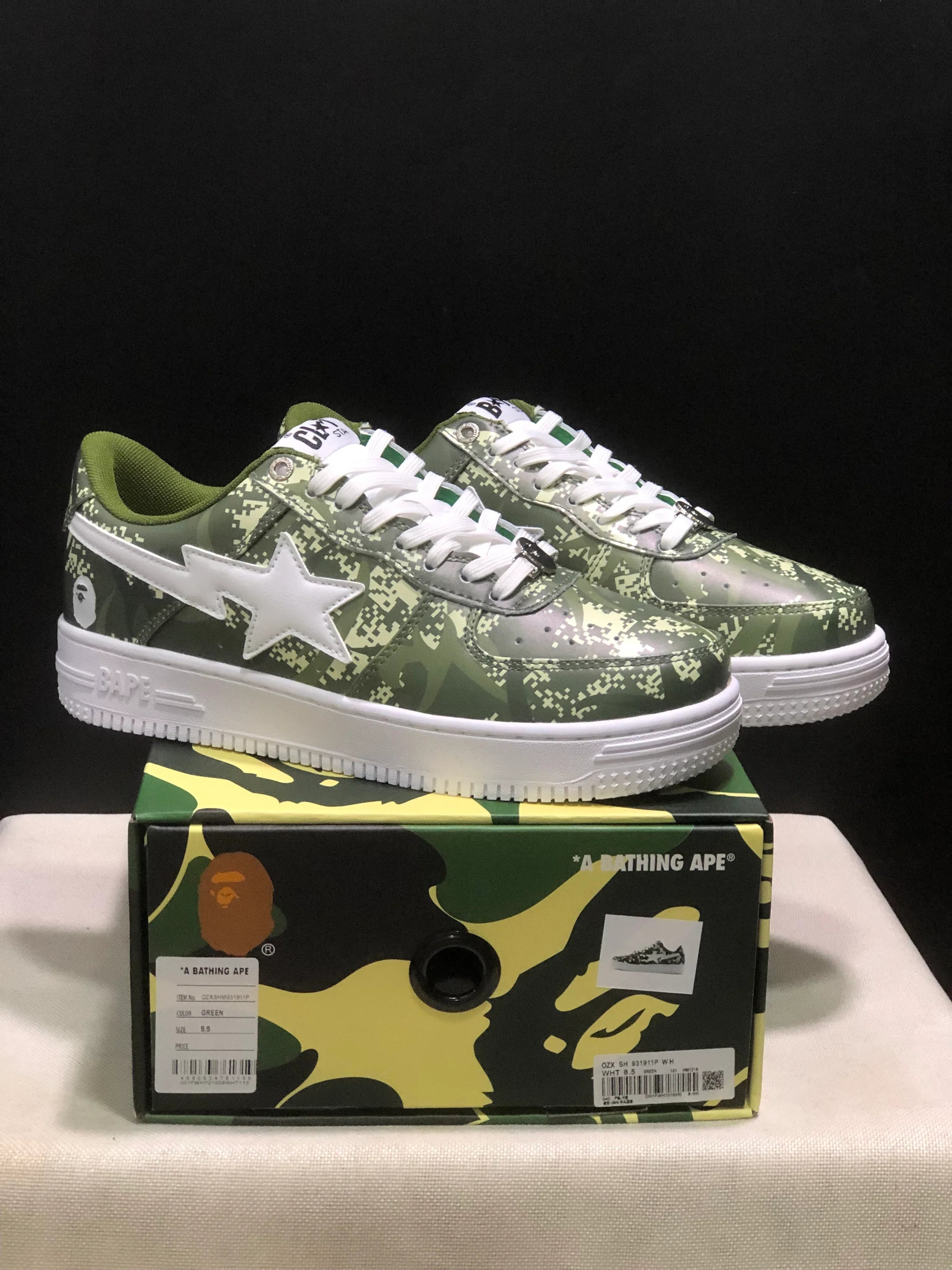 A Bathing Ape BAPE STA Low Sneakers - SenopekooCLO