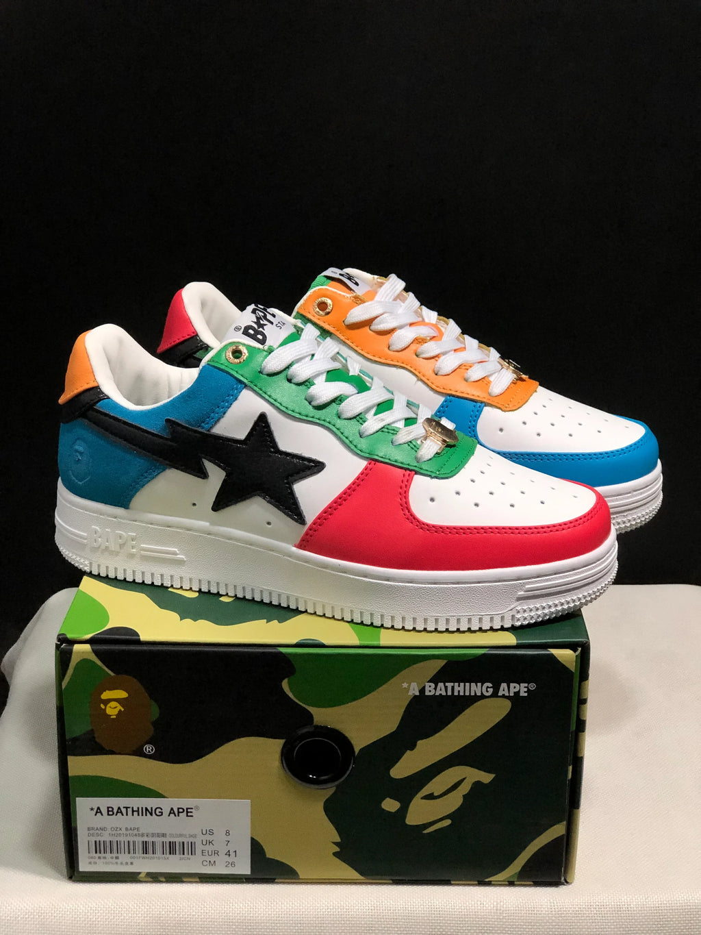 A Bathing Ape BAPE STA Low Sneakers - SenopekooCLO