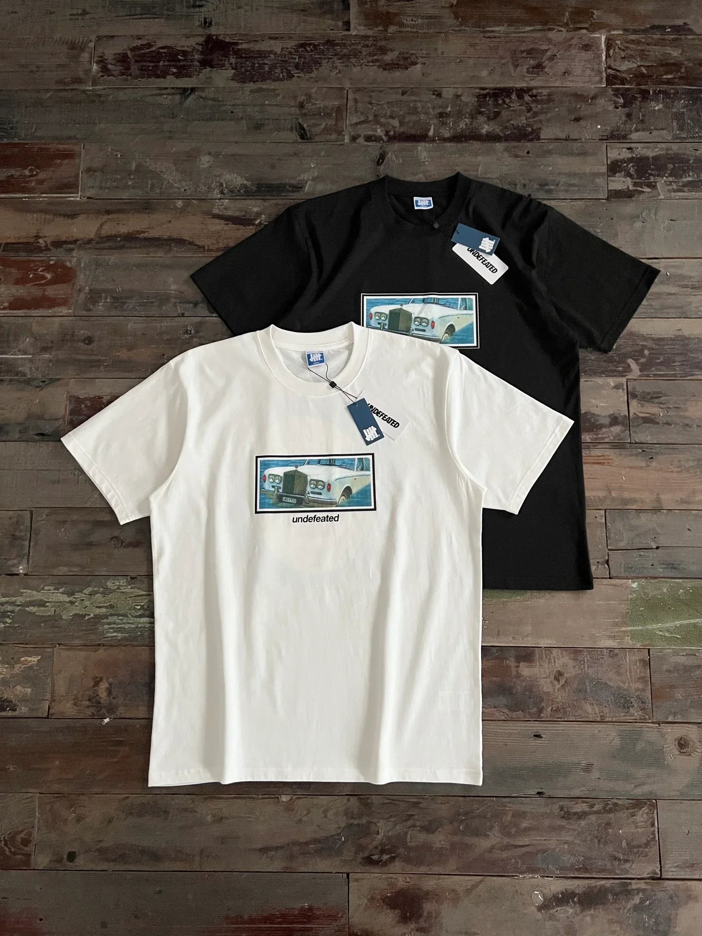 UNDEFEATED Cinematic Car Graphic Cotton Tee