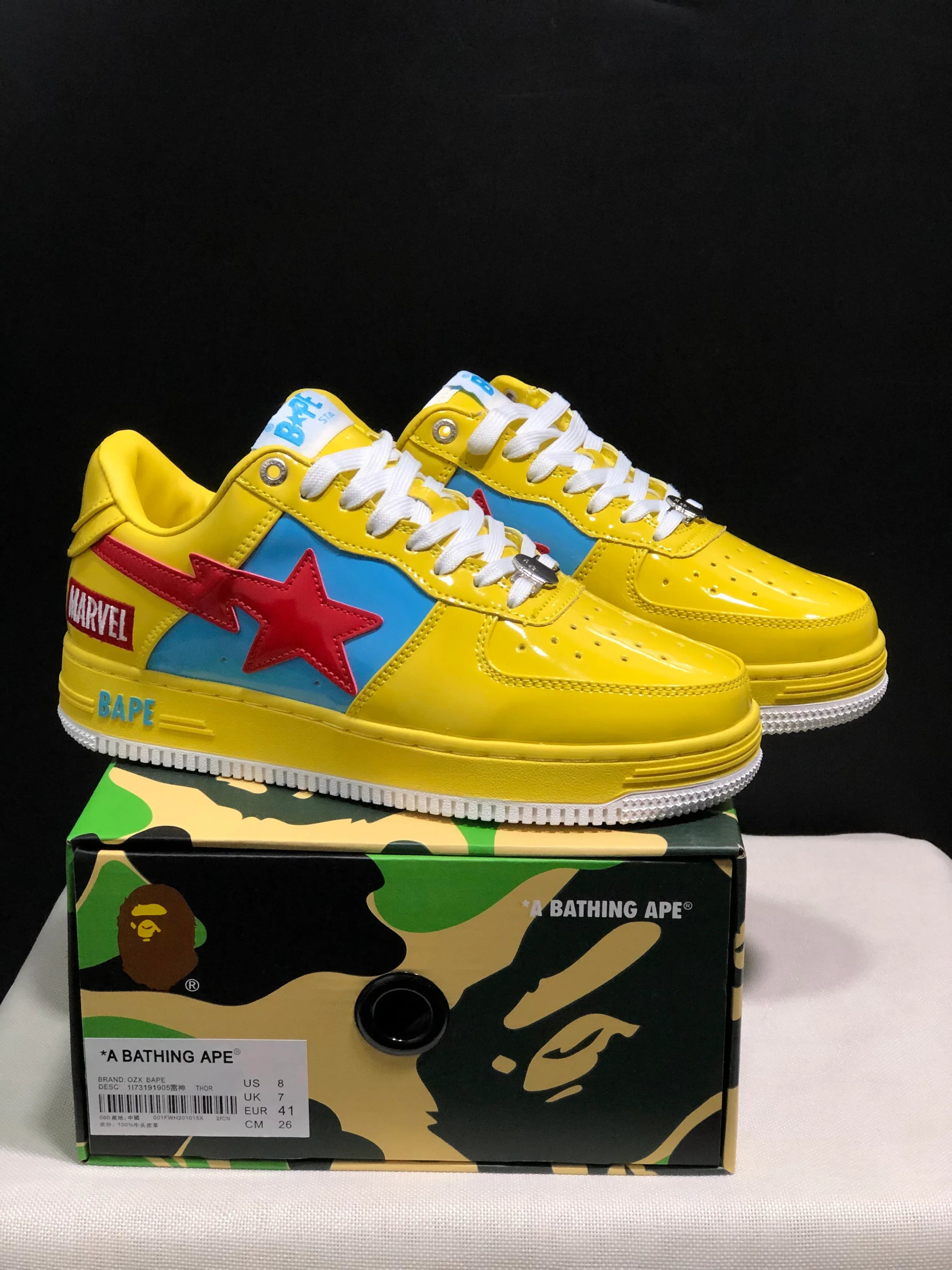 A Bathing Ape BAPE STA Low Sneakers - SenopekooCLO