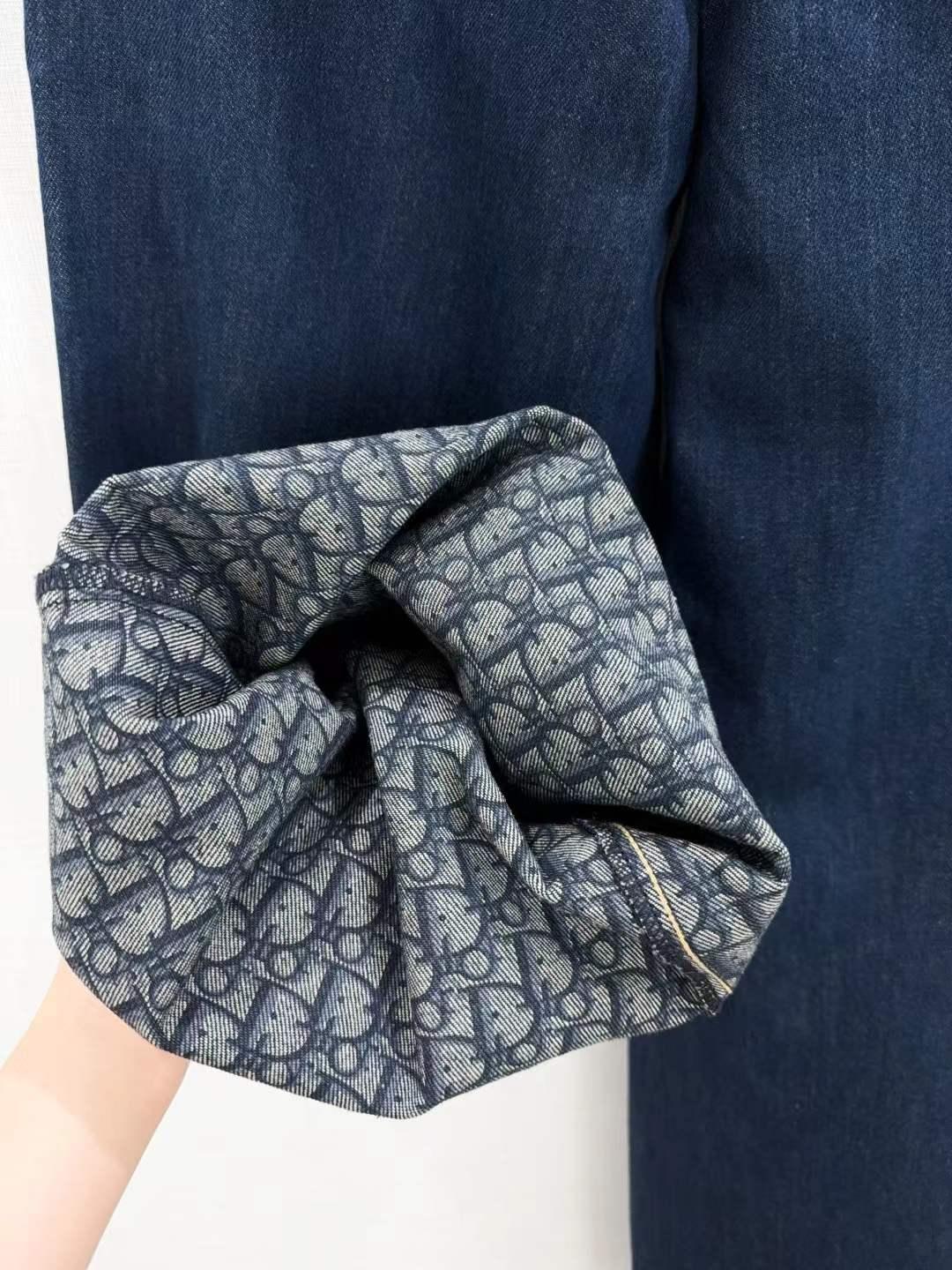 Women's Asymmetric Wrap Jeans with Contrast Stitch Detailing and Curved Pockets - SenopekooCLO