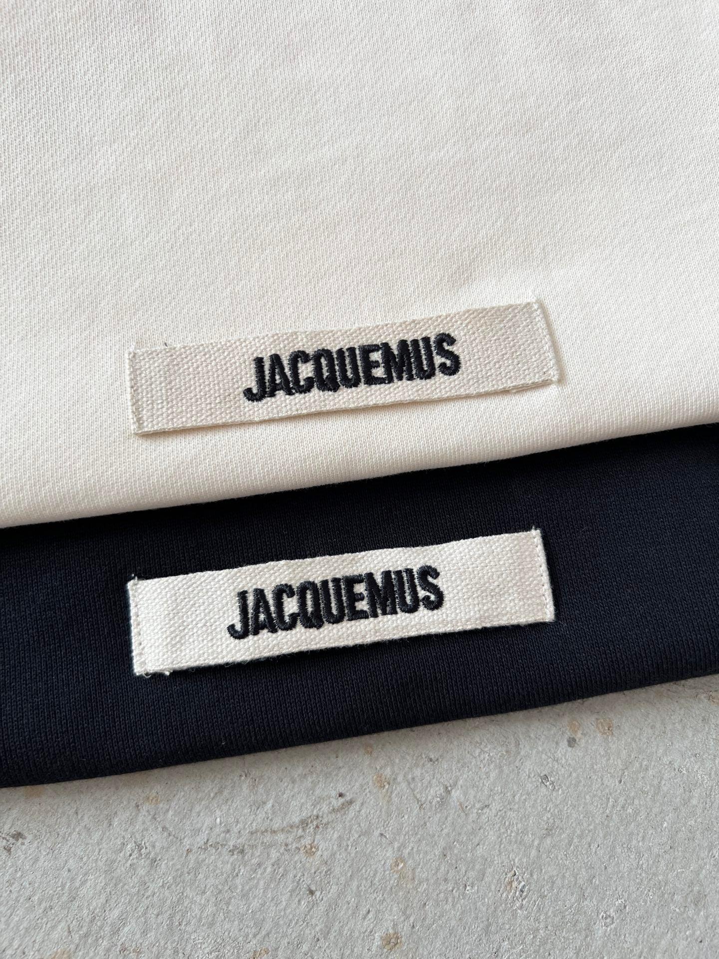JACQUEMUS Men's Le Sweatshirt Logo Patch Cotton Pullover